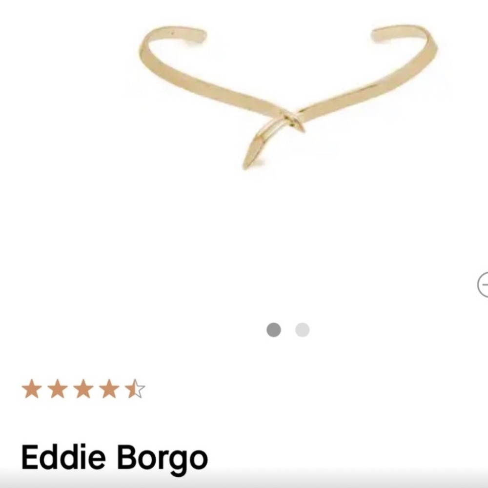 Eddie Borgo Gold Kerchief Slip Collar.  Elegant Gold Choker! - Picture 7 of 7